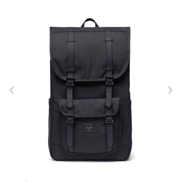 Black Herschel backpack barely used excellent condition - Picture 5 of 7